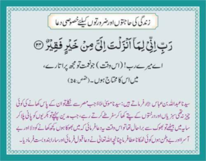 Zindagi ki Hajatoon aur Zarooraton K Liye Khasoosi Dua