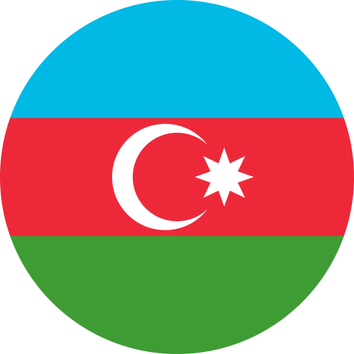 Azerbaijan Flag