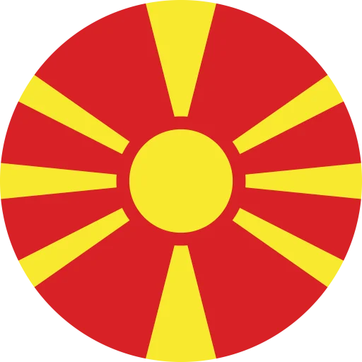North Macedonia Flag